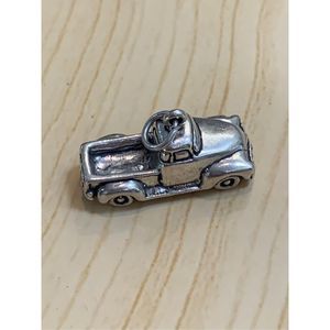 .925 Vintage Truck Sterling Silver Jewelry Charm #vehicle #truck #transportation